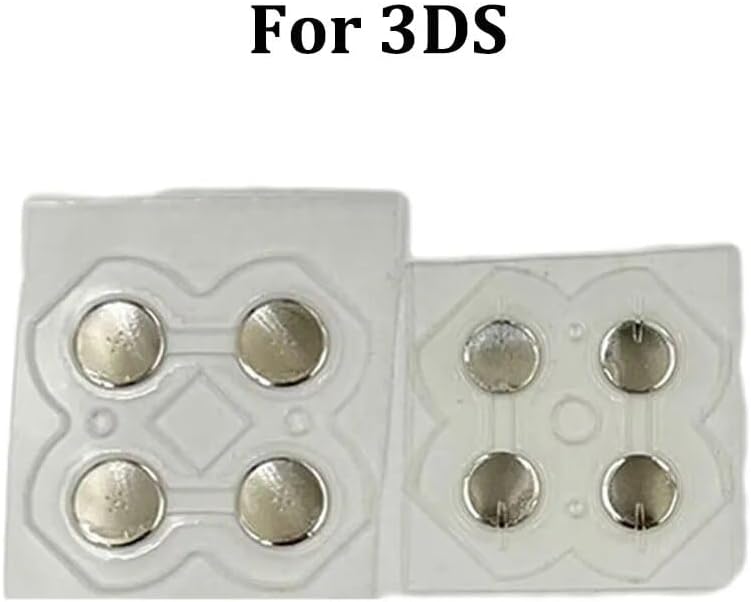 VANJUNN Store ملصقات أزرار غشاء ABXY لمفتاح كروس لجهاز نينتندو 3DS نيو 3DS XL LL (لـ 3DS) - Image 4